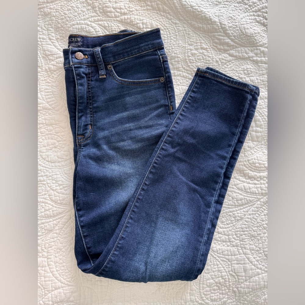 J CREW Women’s Jeans/Jeggings. 10” high rise.